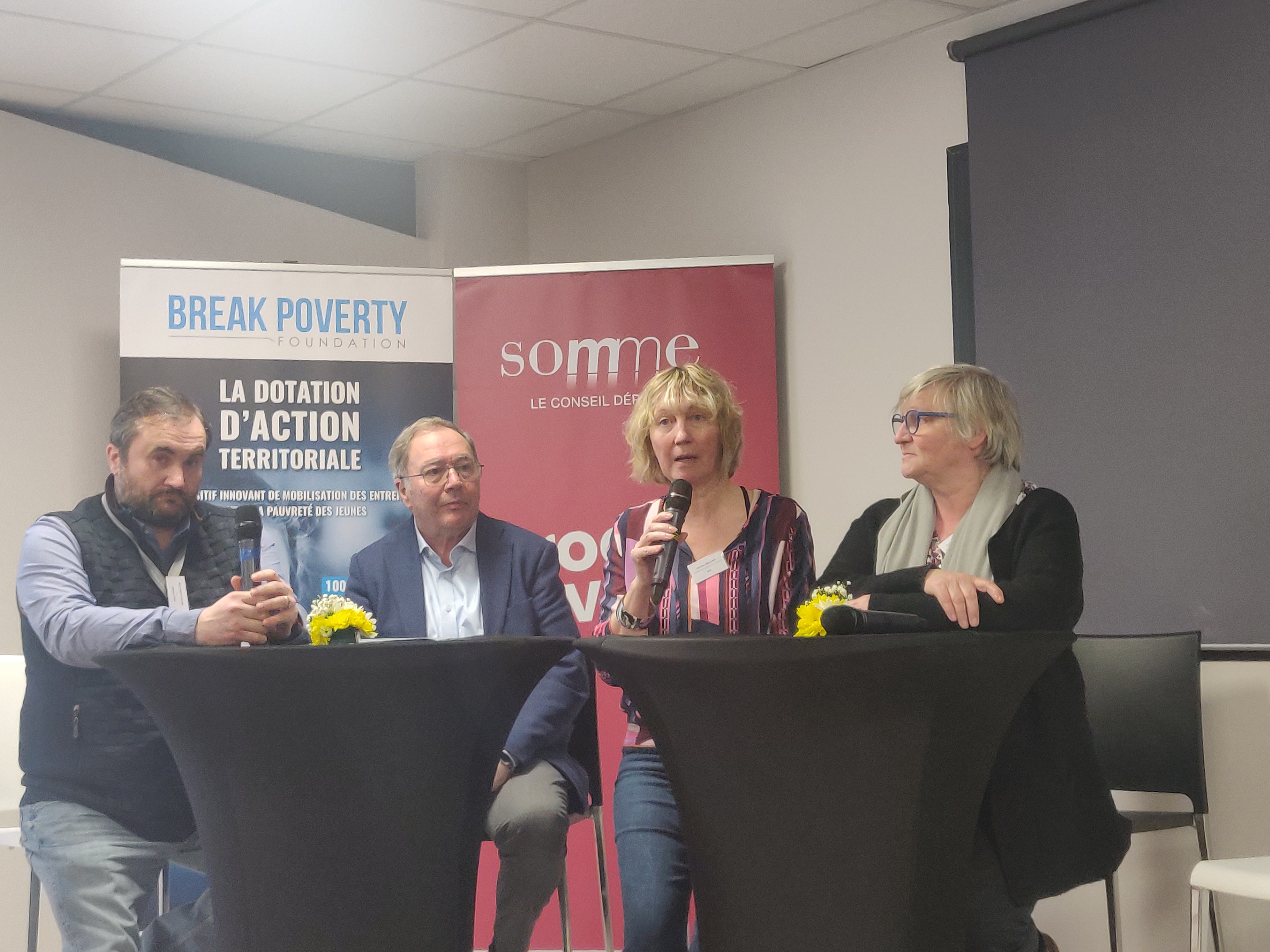Break Poverty, le Département et les entreprises se mobilisent pour lutter contre la pauvreté des jeunes 