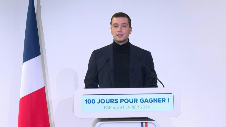 Bardella détaille sa stratégie sur les compétences de l'UE