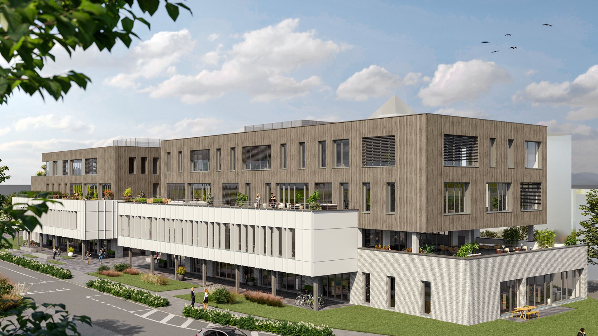 Marcq-en-Barœul : un nouveau programme tertiaire labellisé passif