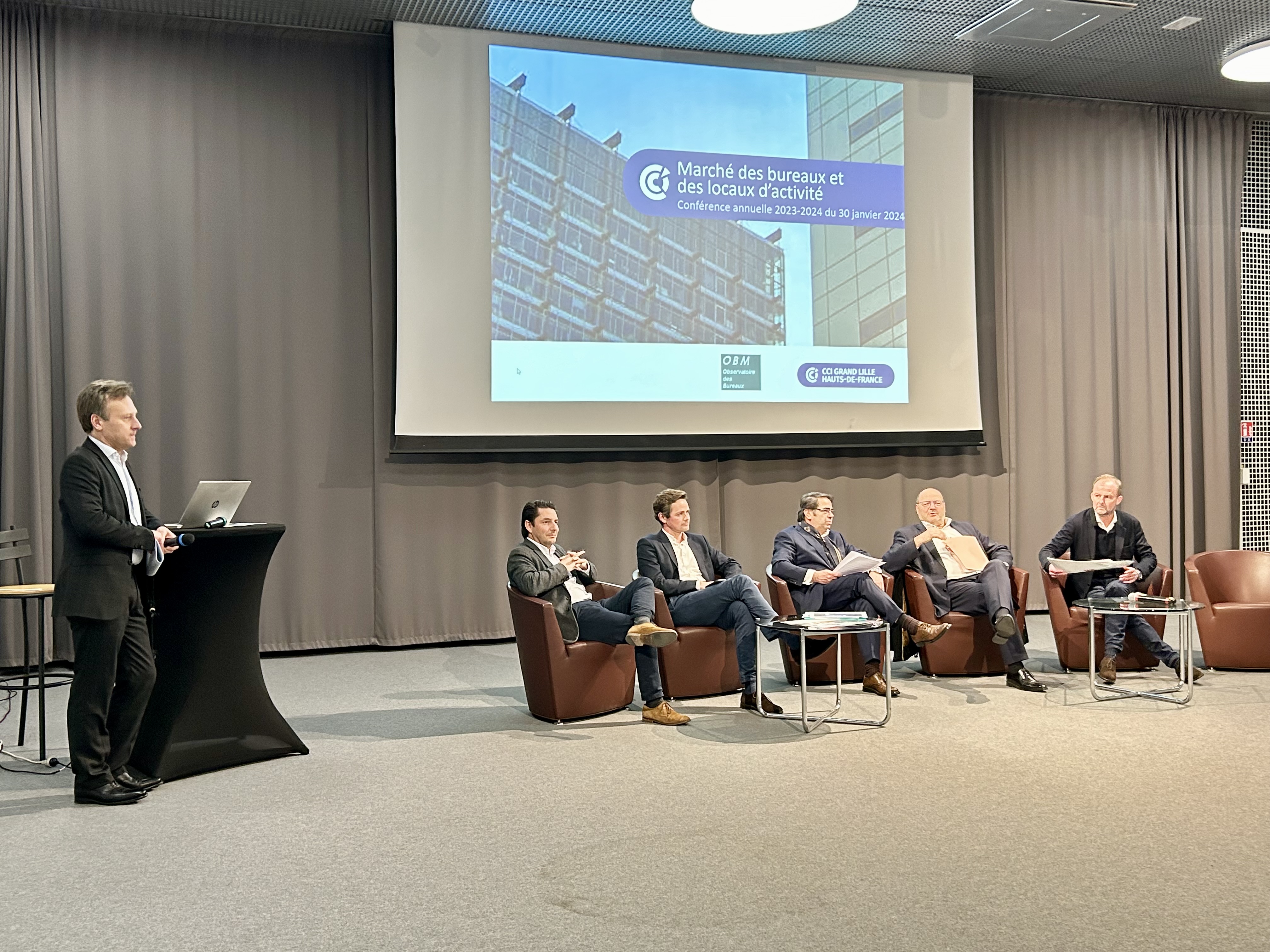 L'immobilier d'entreprise a accusé le coup en 2023