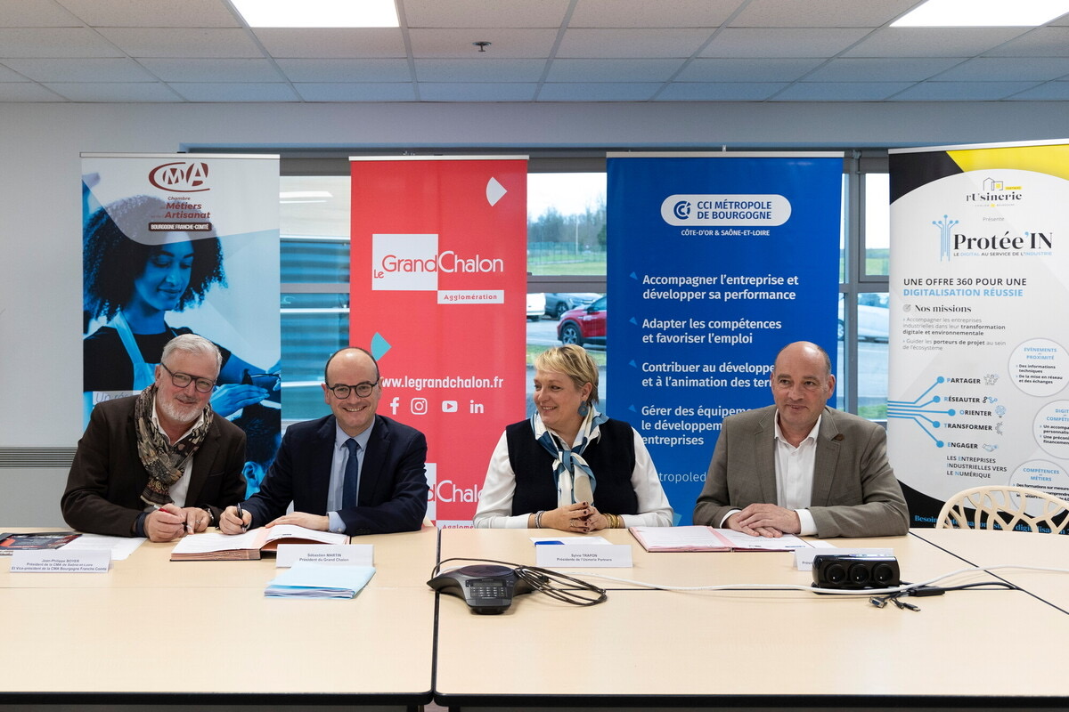 Grand Chalon : une convention pour accélérer la transition écologique des entreprises locales