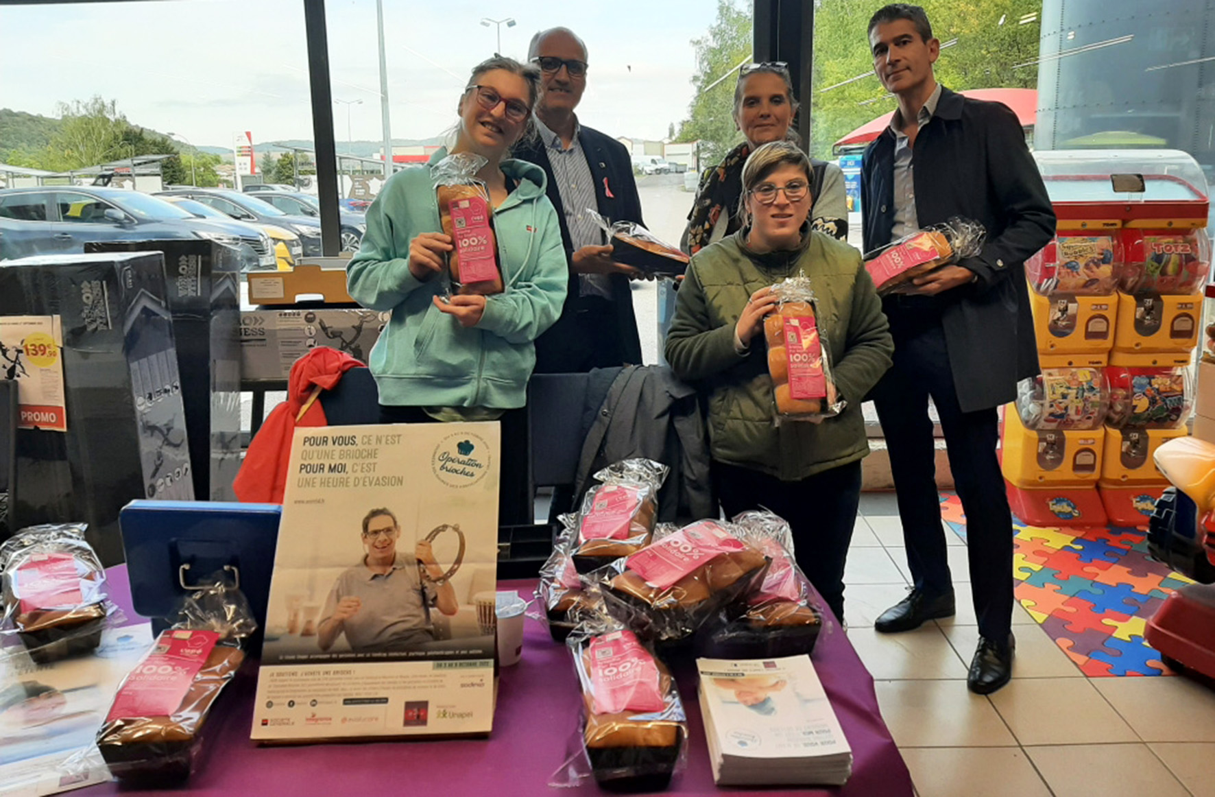  L’Opération Brioches de l’AEIM-Adapei 54 fait le printemps