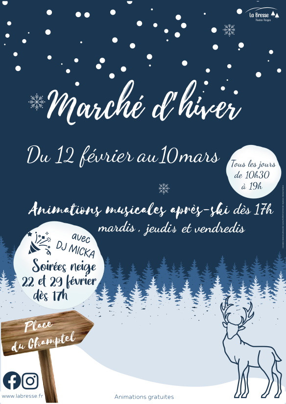 Le Marché d’Hiver de la Bresse jusqu’au 10 mars