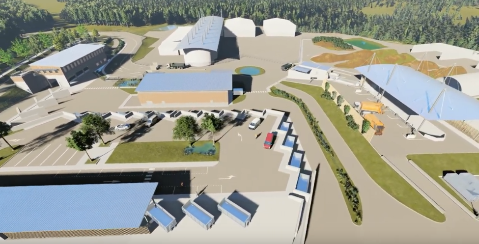 Le projet de déchetterie de Razimont, 12 M€ investis