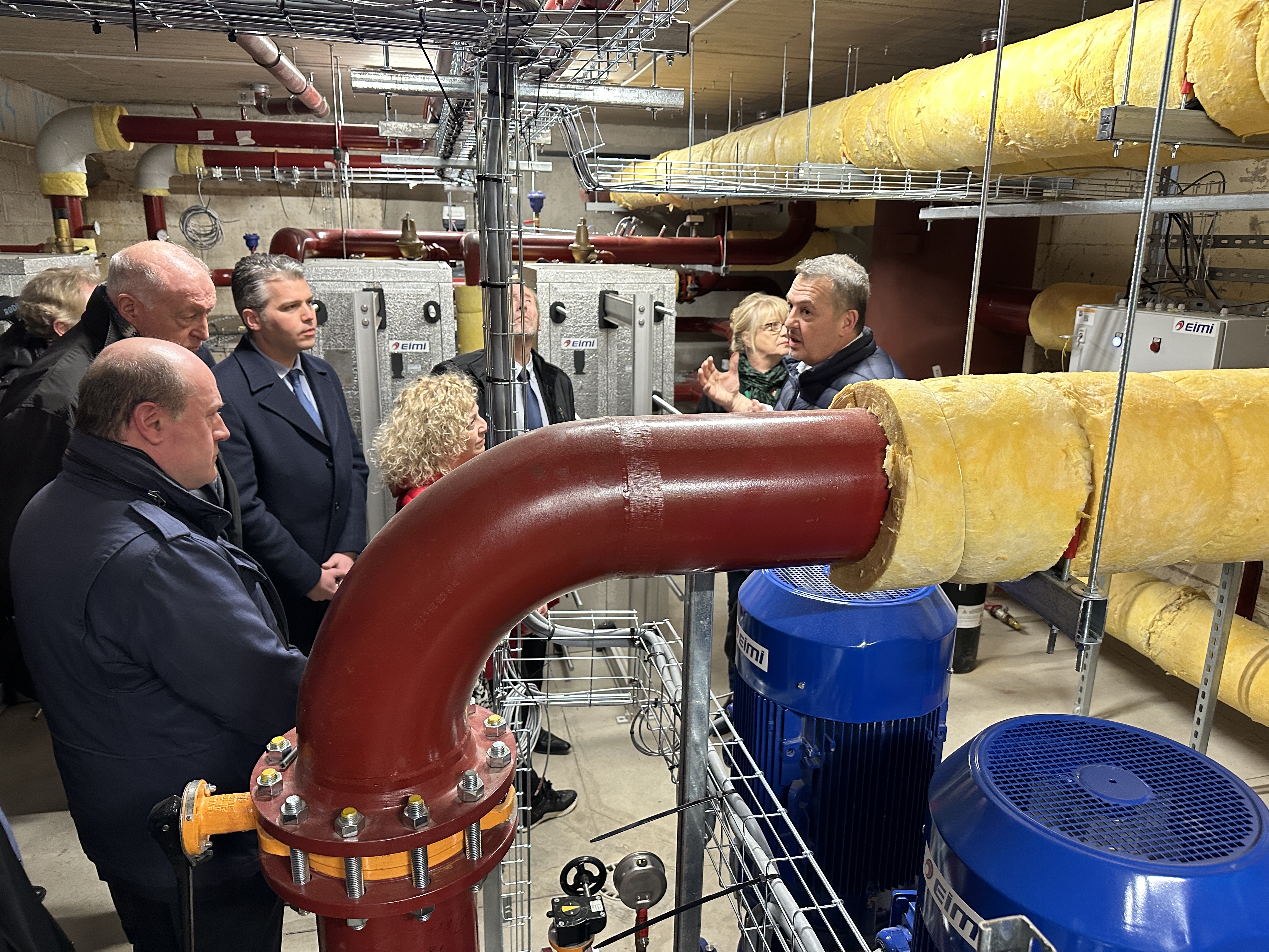 Le centre aquatique intercommunautaire raccordé au réseau de chaleur de la ville d’Hagondange