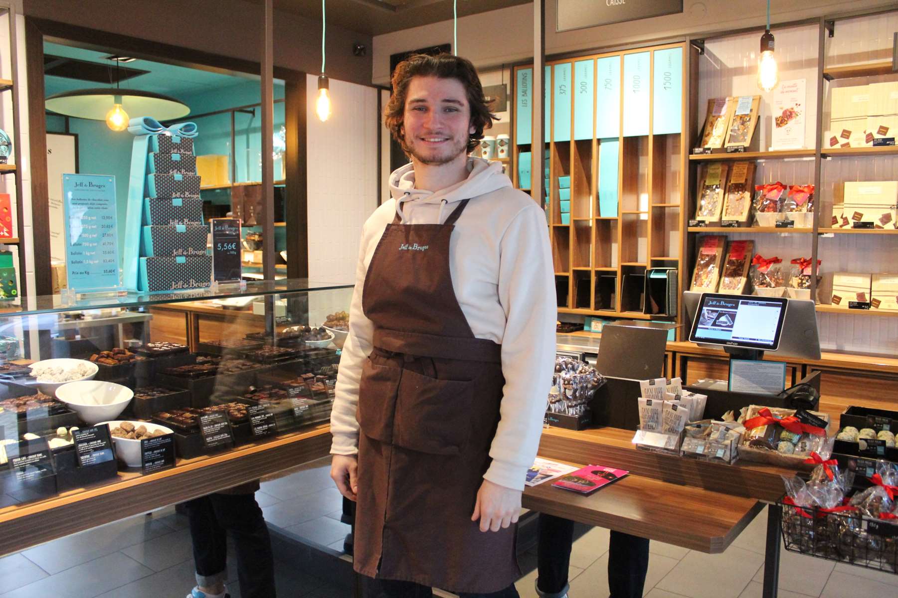 Soissons : les gourmandises chocolatées sont chez Jeff de Bruges