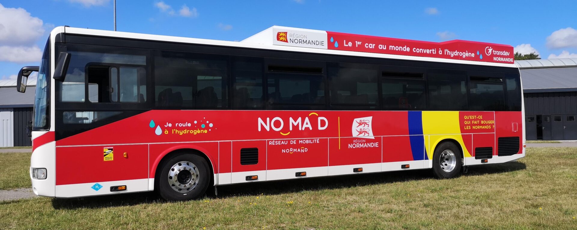 Normandie : Nomad Car H2, le premier autocar diesel transformé à l'hydrogène