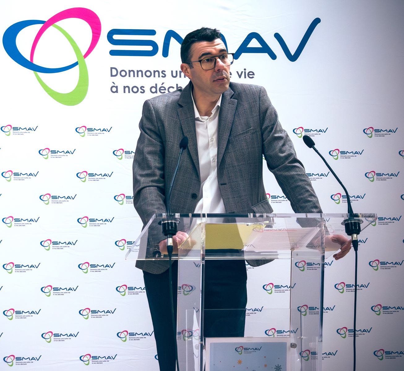 Vœux du Syndicat Mixte Artois Valorisation à Beaumetz-lès-Loges