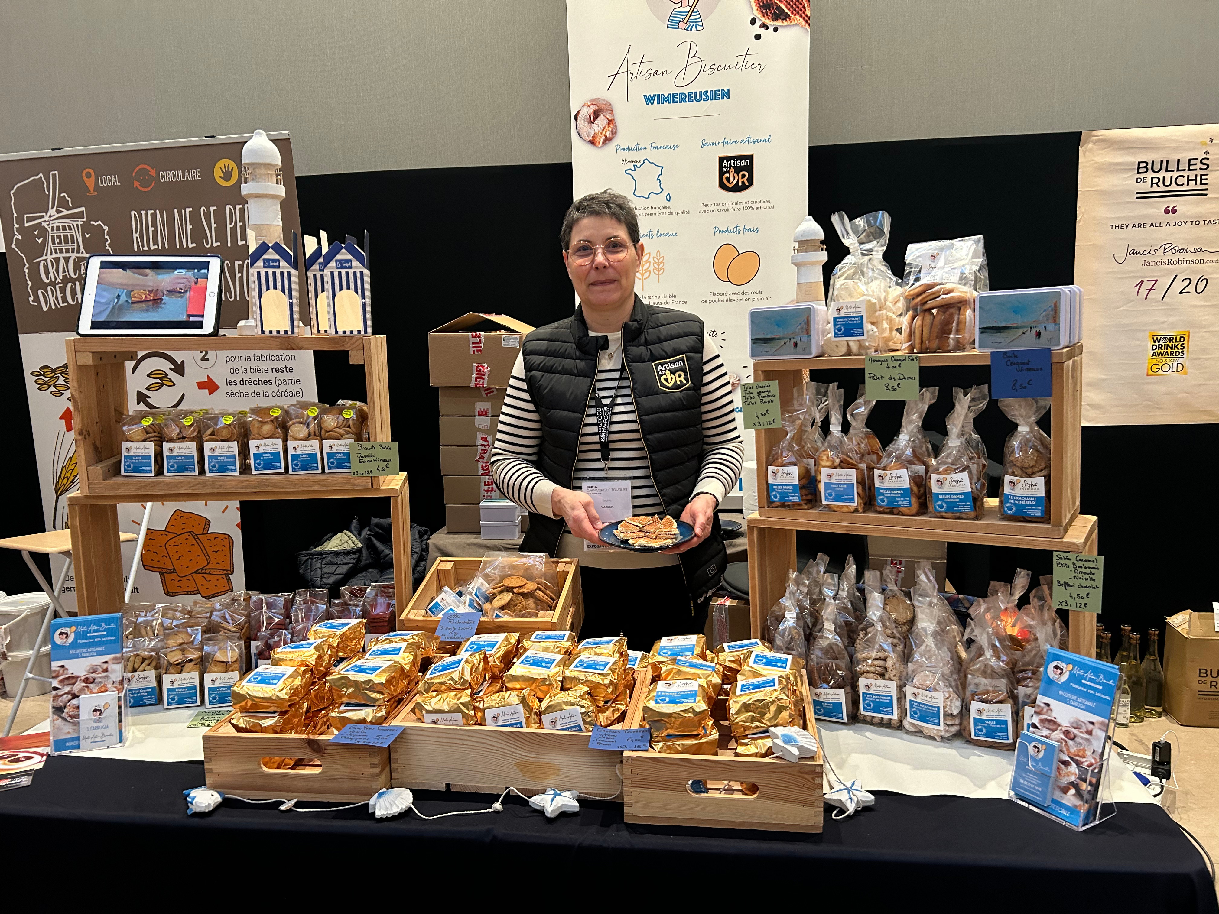 Sophie Ferrugia, de commerciale à artisan biscuitier