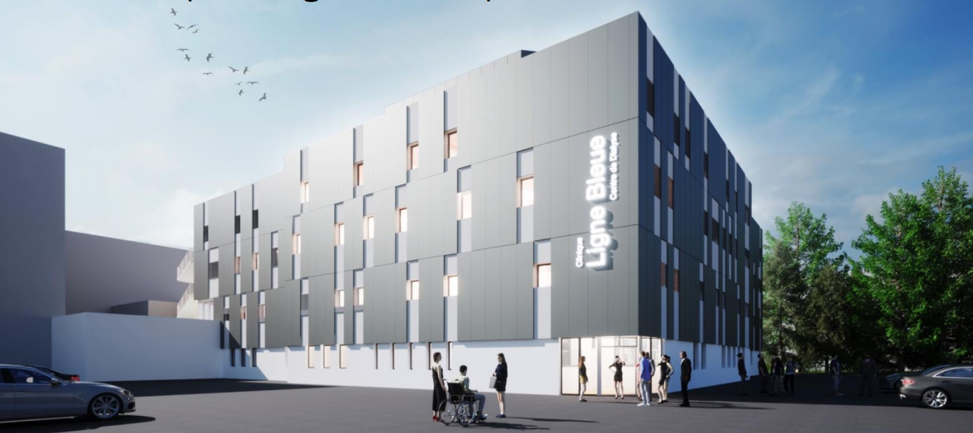 Inauguration de la Clinique La Ligne Bleue à Épinal