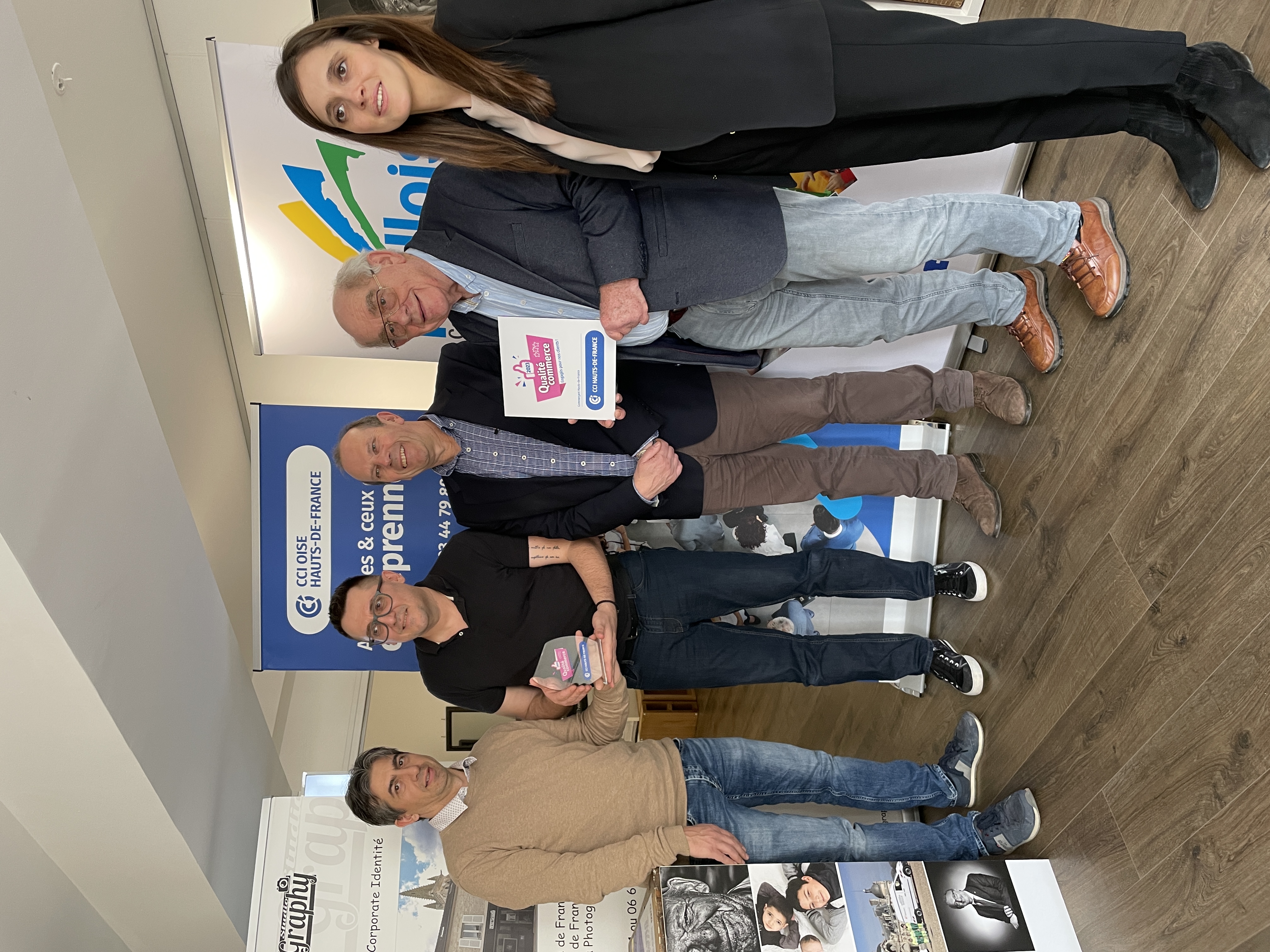 Le studio Arnography reçoit le label Qualité Commerce