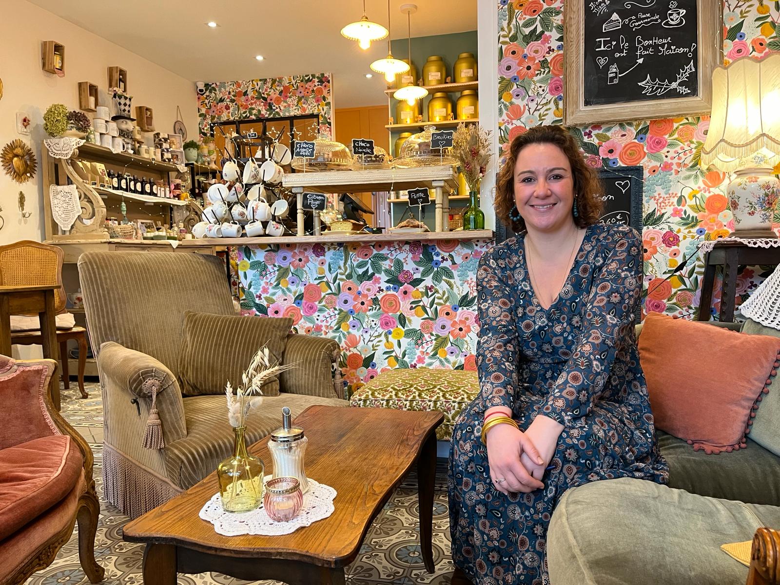 À Noyon, le café-brocante colore le centre ville 
