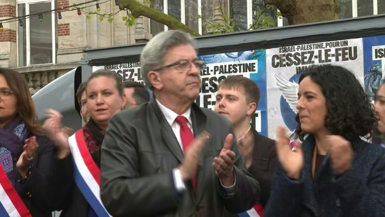 Sa conférence sur la Palestine interdite, Mélenchon se dit victime de 