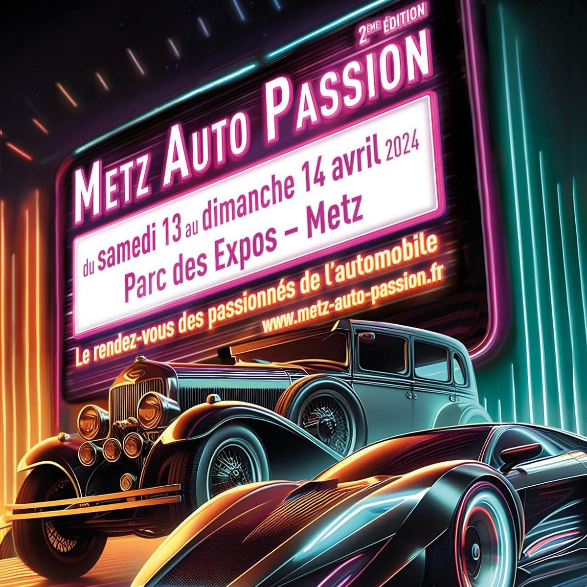 Ce week-end, 2e édition de Metz Auto Passion