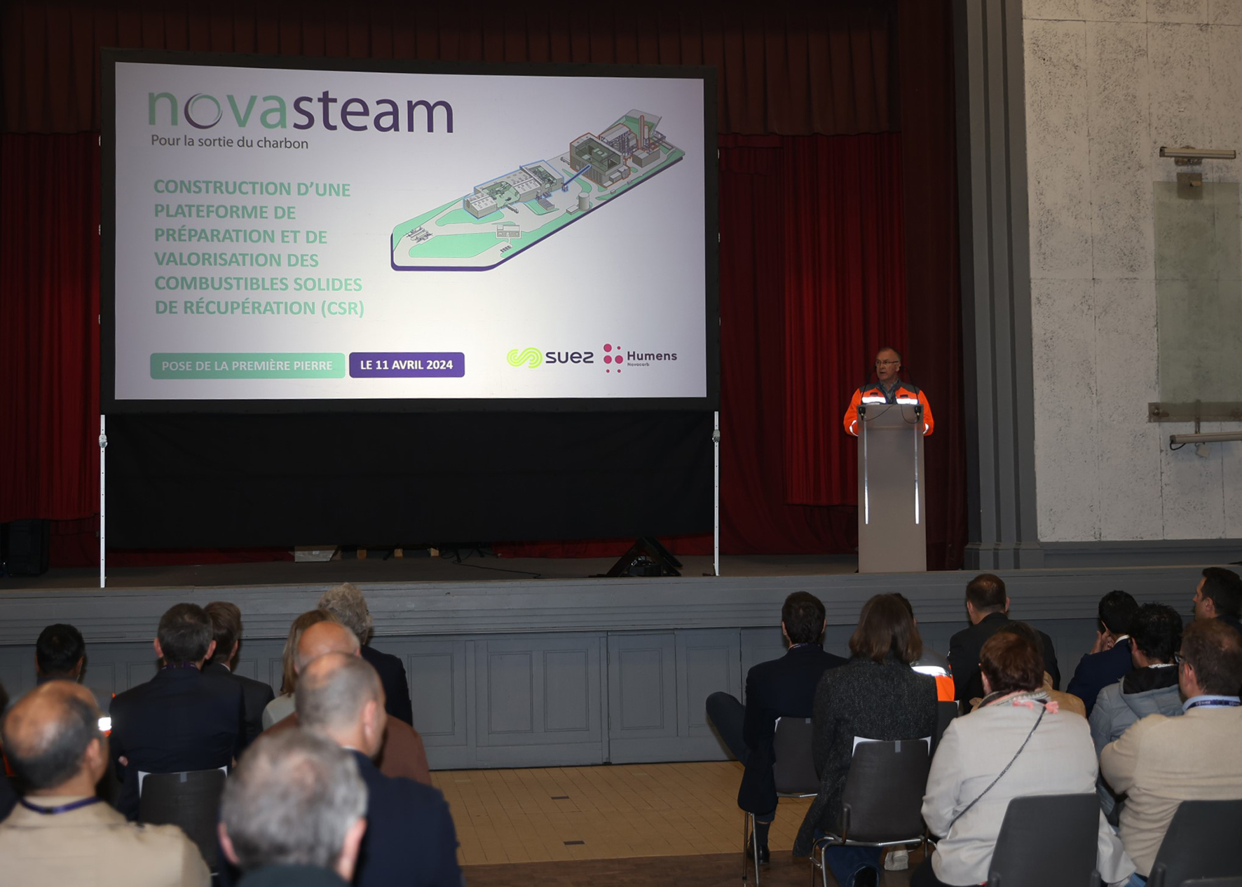 Début des travaux pour la centrale Novasteam de Novacarb