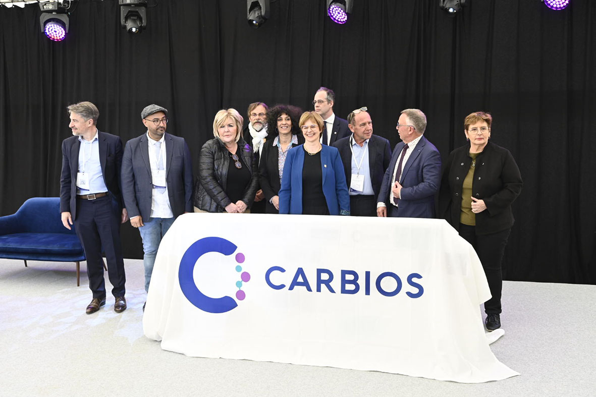 Carbios pose la première pierre de son usine à Longlaville