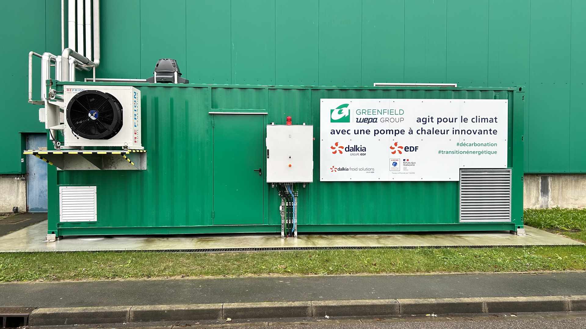 Une nouvelle pompe à chaleur arrive