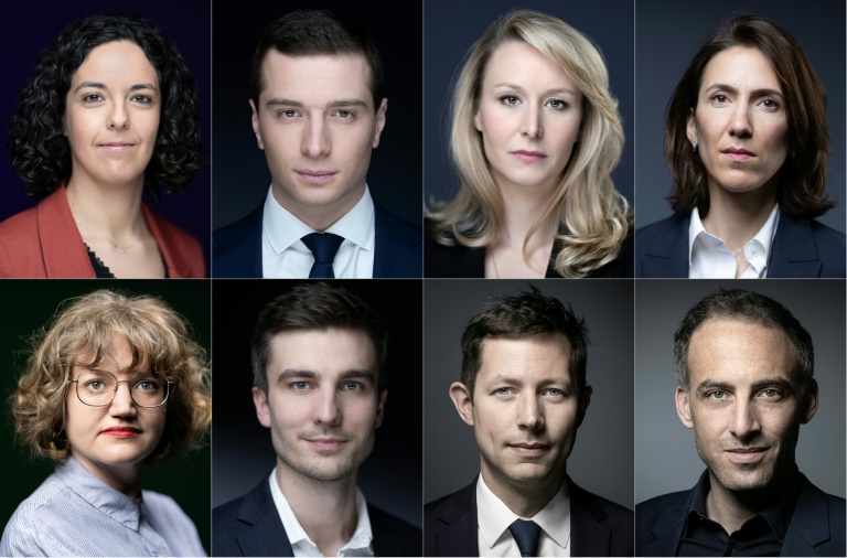 Européennes: Bardella au centre des critiques pour un premier débat à sept