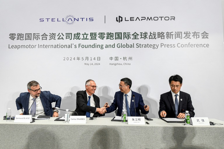 Automobile: Stellantis ouvre l'Europe aux électriques chinoises de Leapmotor