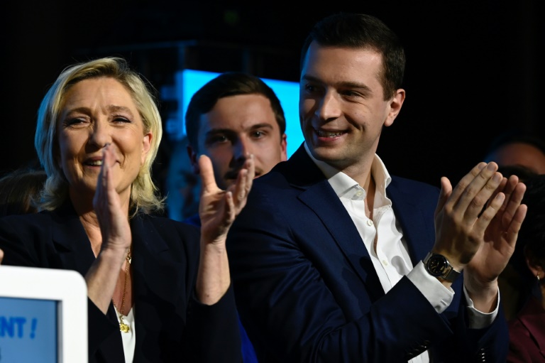 Européennes: le RN se prépare à devenir le premier parti de France
