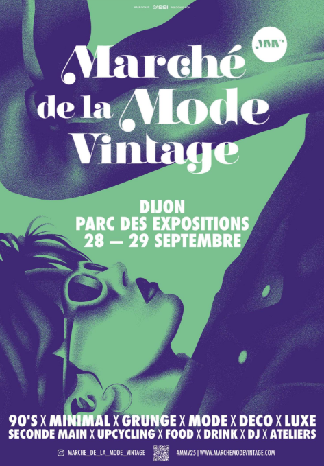 Le Marché de la Mode Vintage de Lyon débarque Dijon