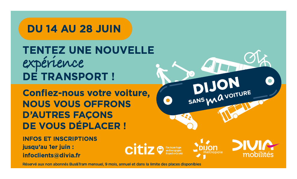 Dijon : deux semaines de mobilité gratuite