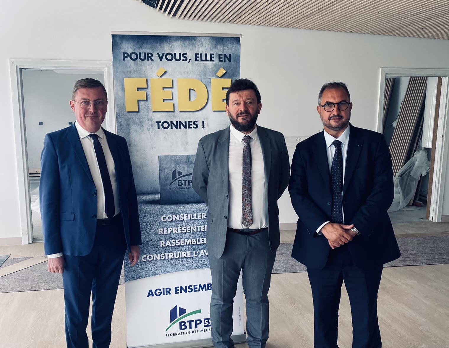 Fédération du BTP de la Meuse organise une visite de chantier à Verdun