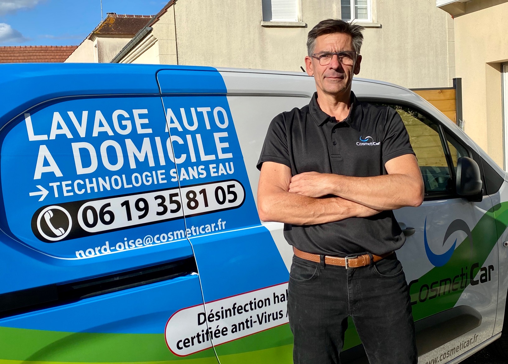 Dans l'Oise, Cosméticar révolutionne le lavage des voitures 