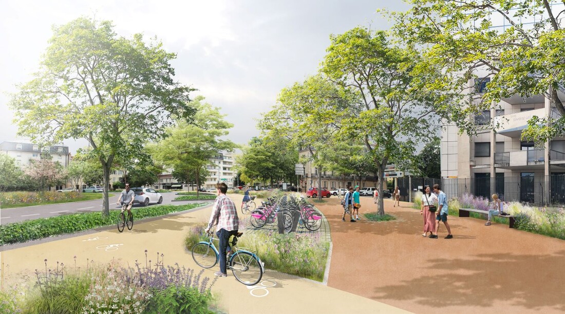 Dijon : La Place du 30 Octobre et de la Légion d’Honneur est en cours d’aménagement