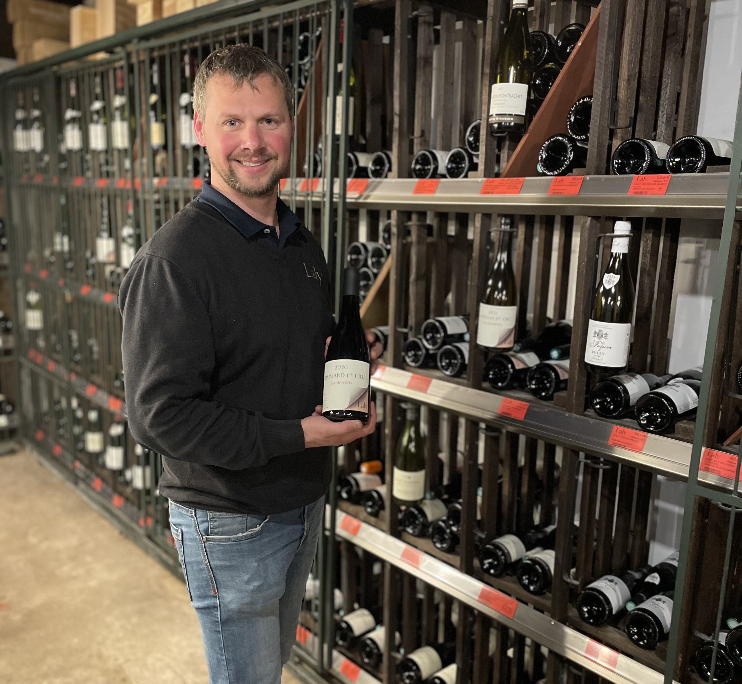 Le caviste Benoît Laly vise le titre national