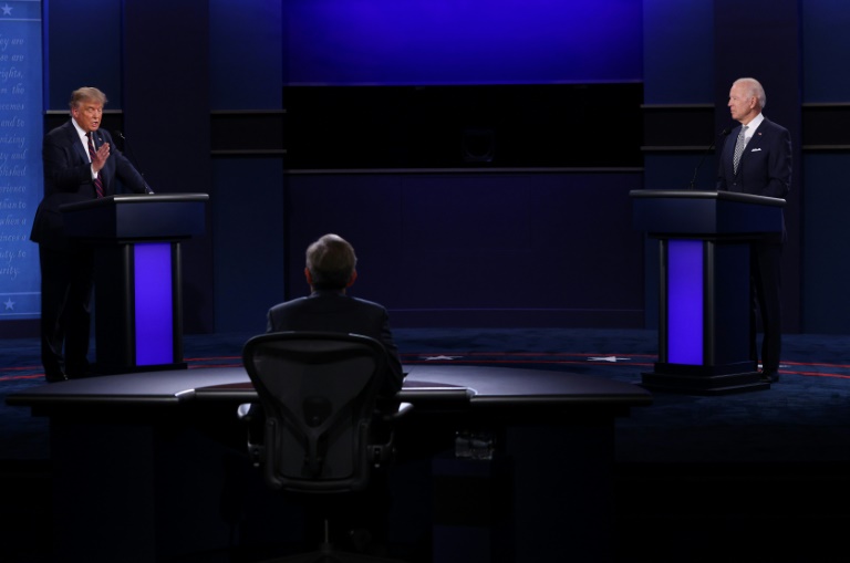 Micros coupés, pas de public: le mode d'emploi du débat Trump-Biden