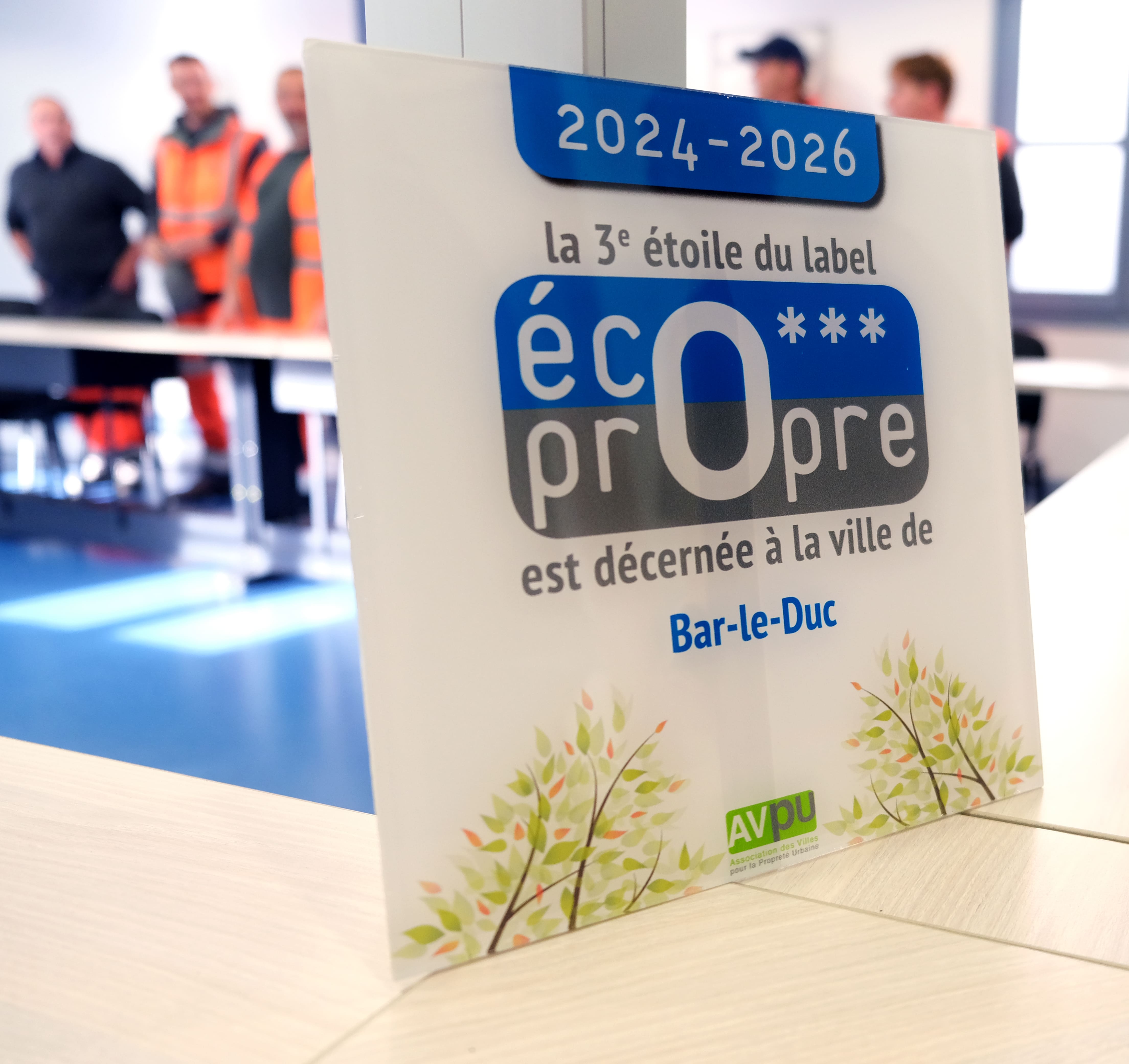 Bar-le-Duc remporte sa troisième étoile pour la propreté urbaine