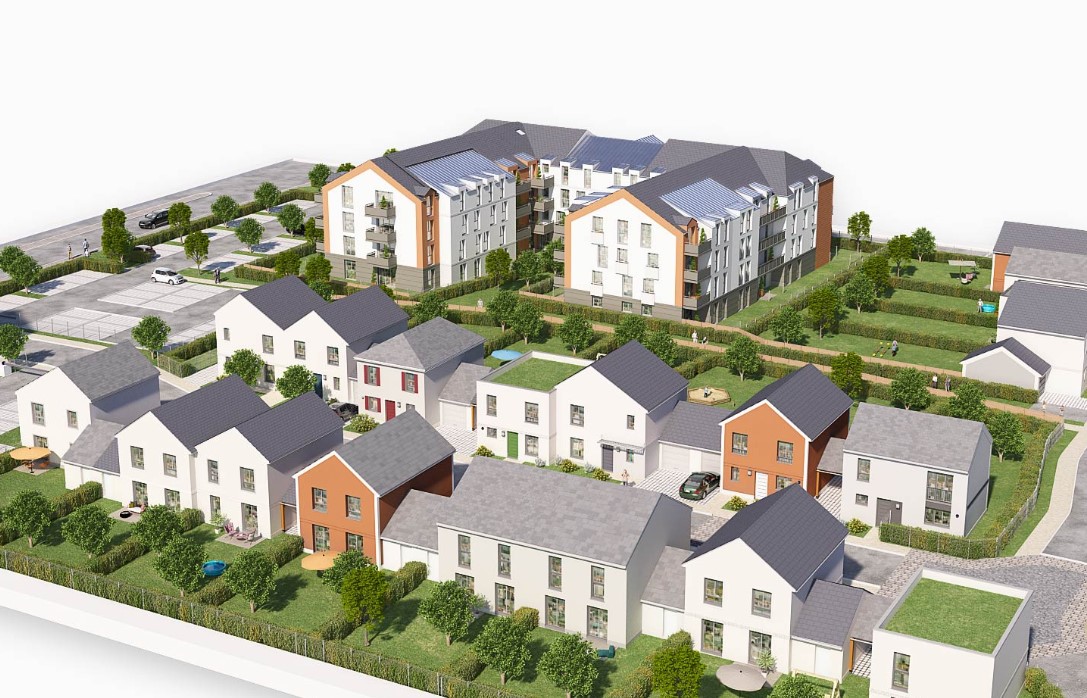 Les Jardins de Valesia, la future résidence pour les salariés à Crépy-en-Valois