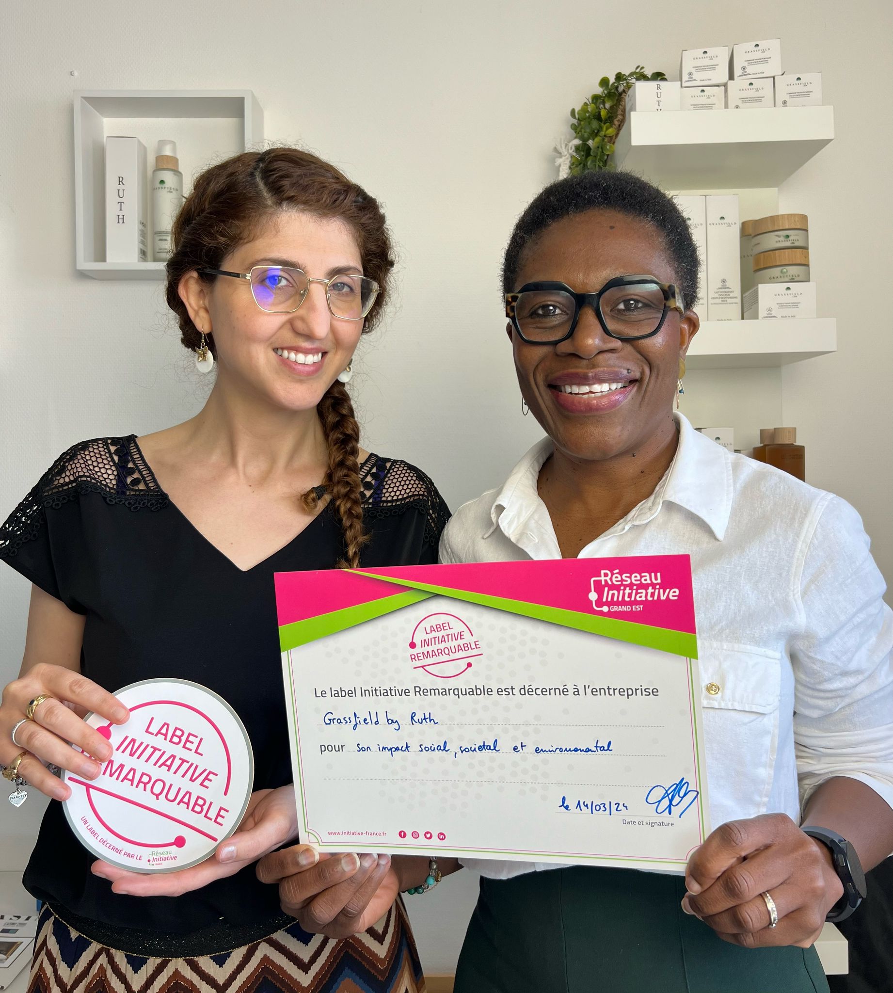 Grassfield by Ruth poursuit son chemin éthique