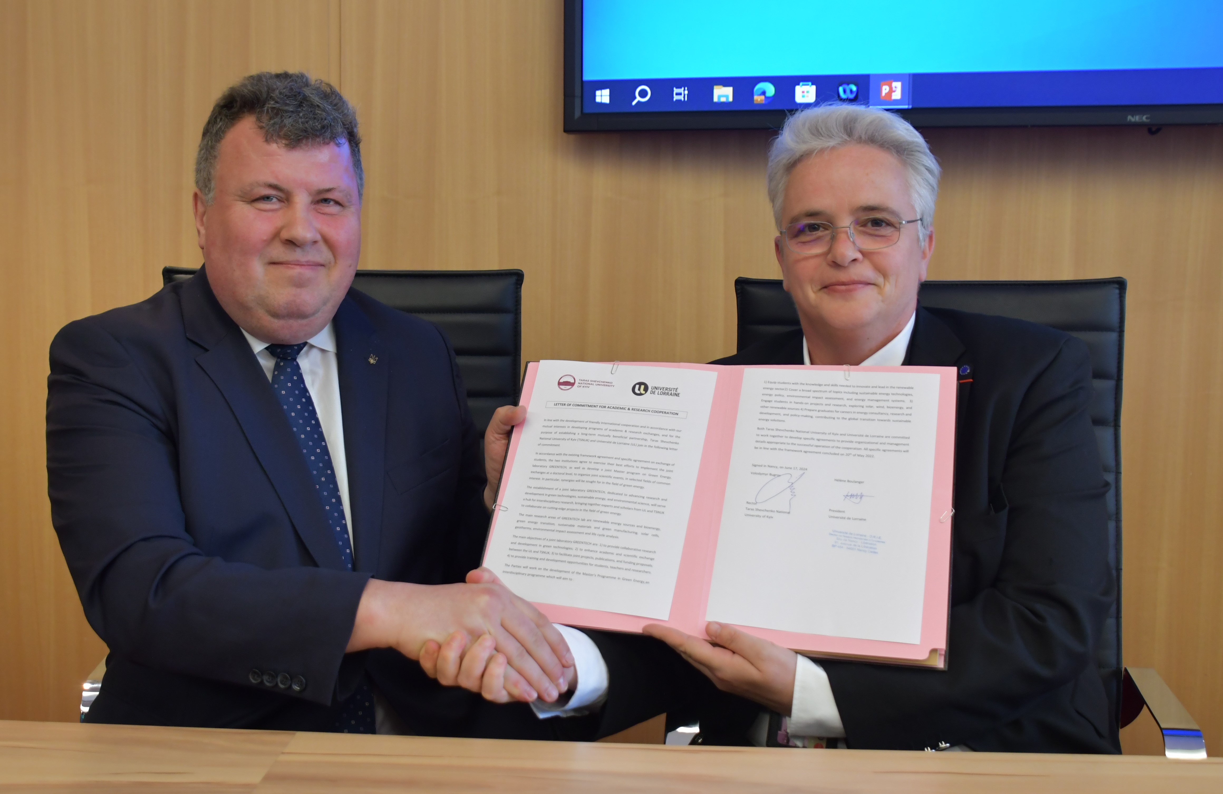 Université de Lorraine : Greentech avec Kiev