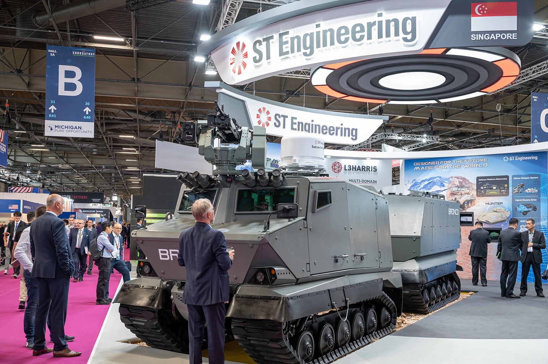 Des Lorrains en mode défense à Eurosatory