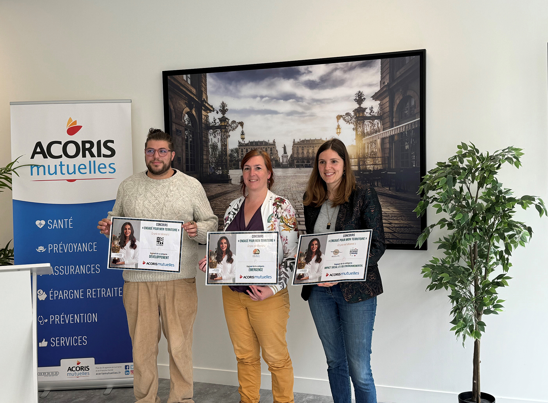 Acoris Mutuelles&France Active Lorraine : «Engagé pour mon territoire», les lauréats