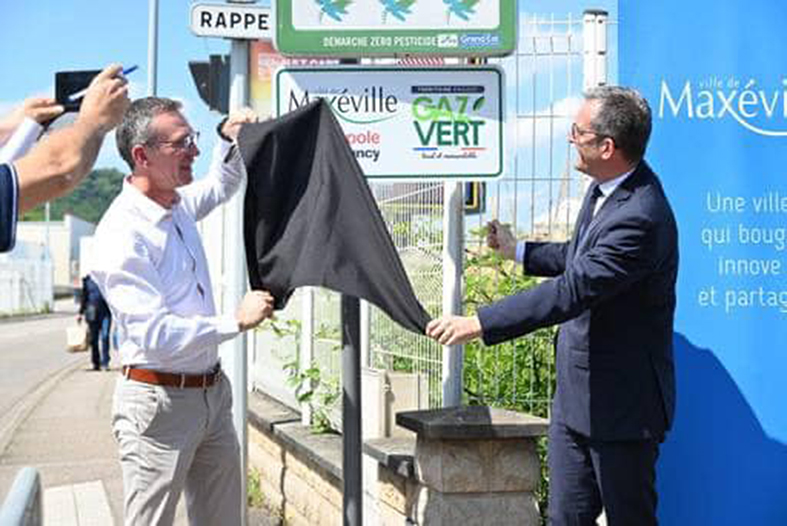 Maxéville devient Territoire engagé Gaz Vert﻿