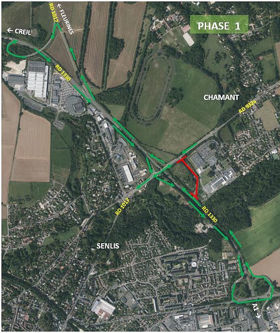 Chamant : 2,5 millions d’euros pour fluidifier le trafic