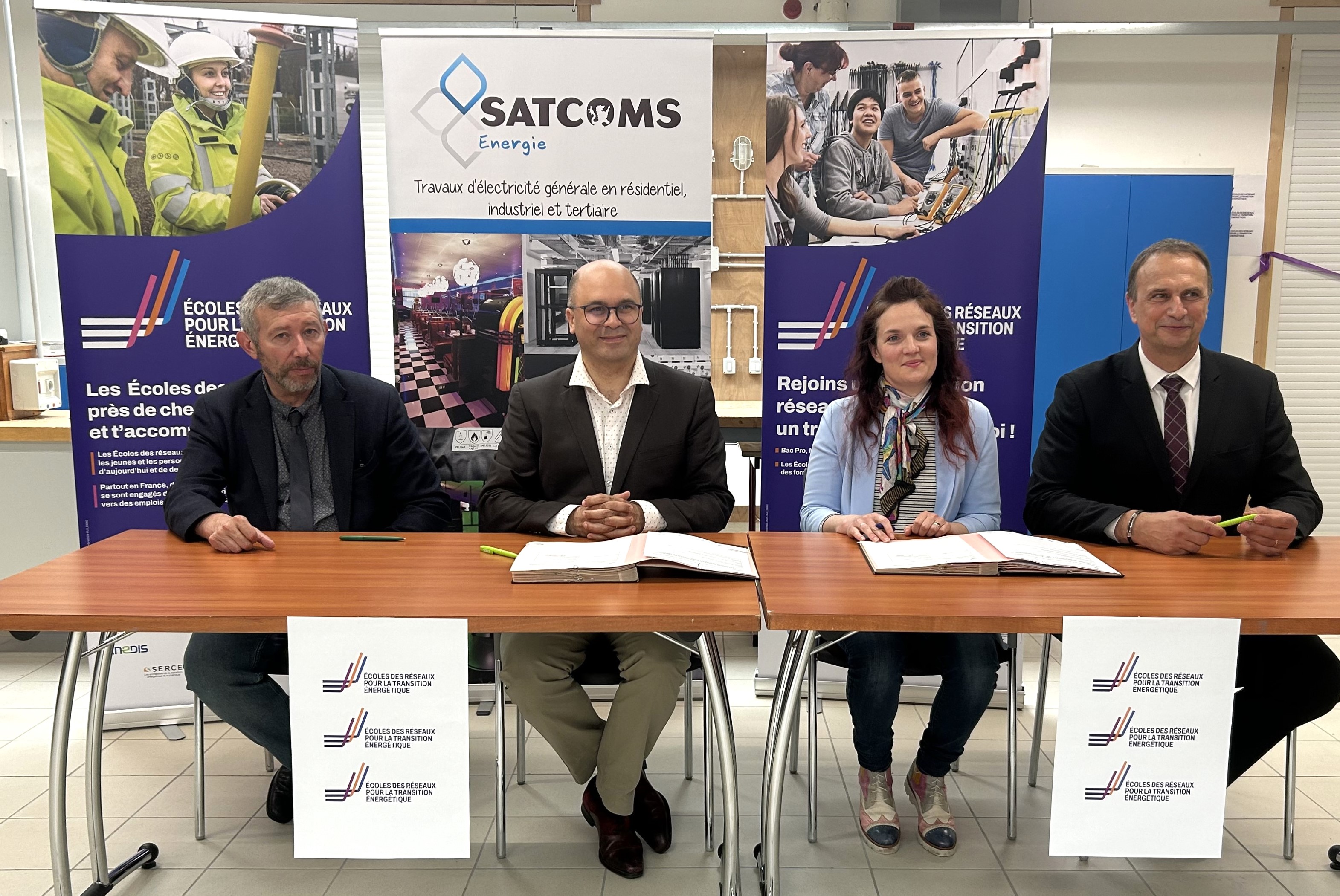 Les premières classes «réseaux électriques» du Pas-de-Calais à Arras