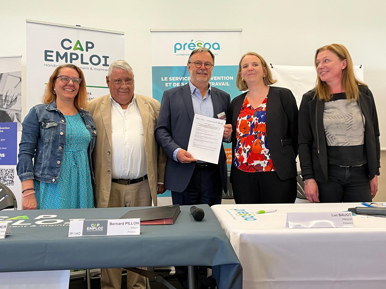 Un accord tripartite pour prévenir la désinsertion professionnelle