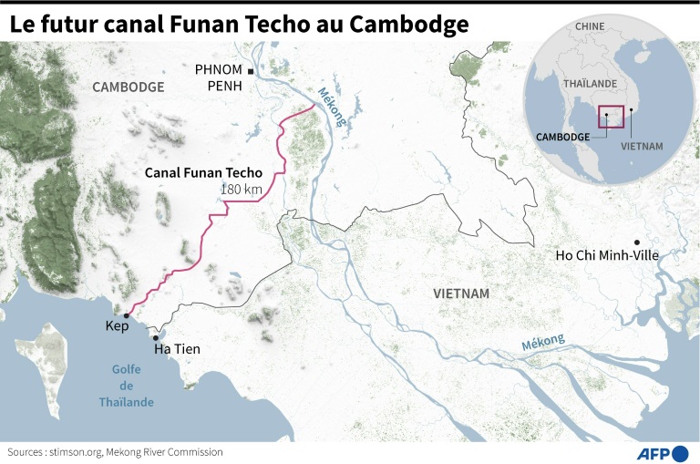 Au Cambodge, le grand flou autour d'un futur canal à 1,7 milliard de dollars