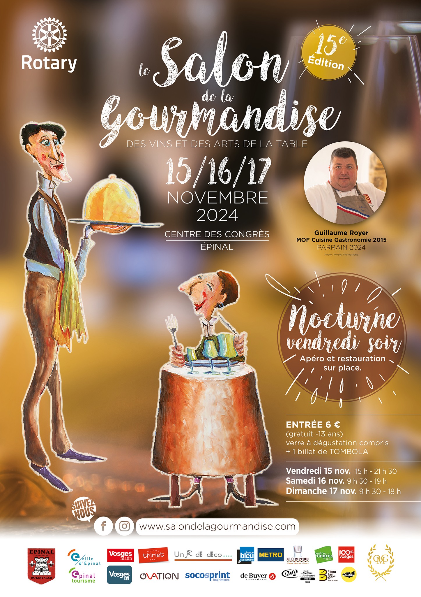 Le Salon de la Gourmandise est de retour pour sa 15e édition