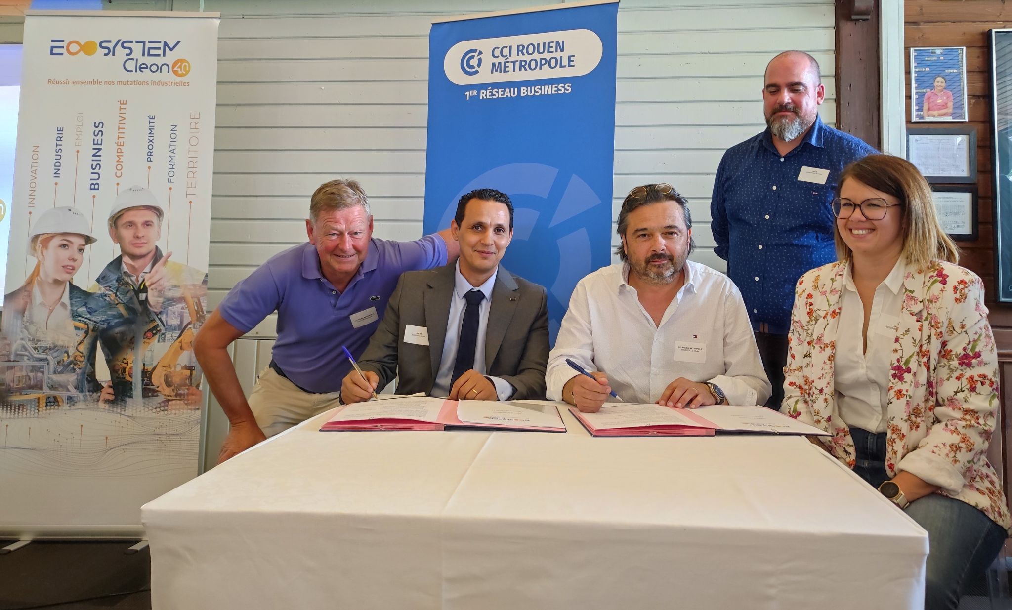 CCI Rouen Métropole : le Groupe Cofinair rejoint l'Écosystème Cléon 4.0