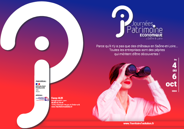Trois jours pour découvrir le patrimoine économique de Saône-et-Loire 