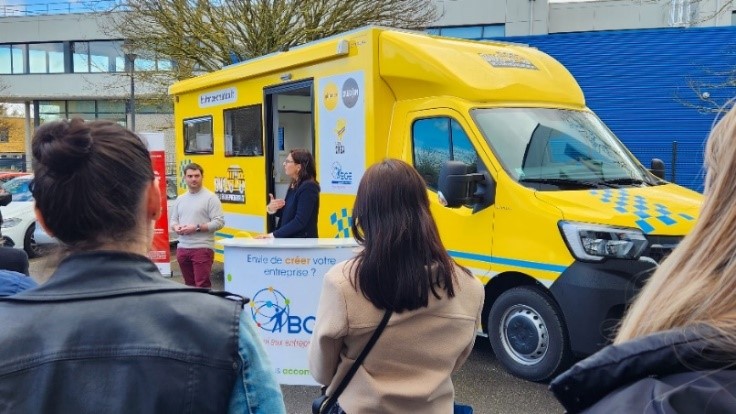  Un bus de l’entrepreneuriat en Lorraine Nord