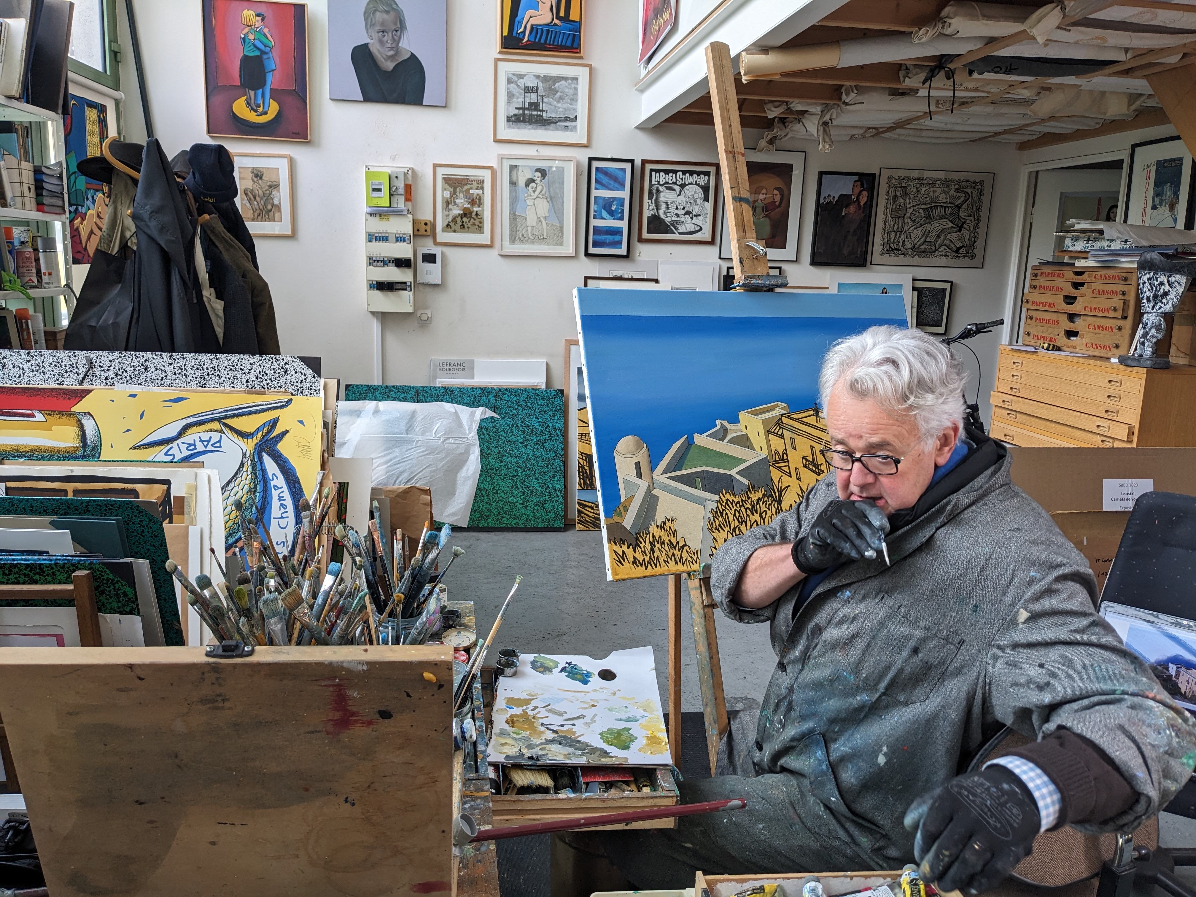 L’Espace Saint-Louis accueille une exposition inédite de 200 œuvres de Loustal