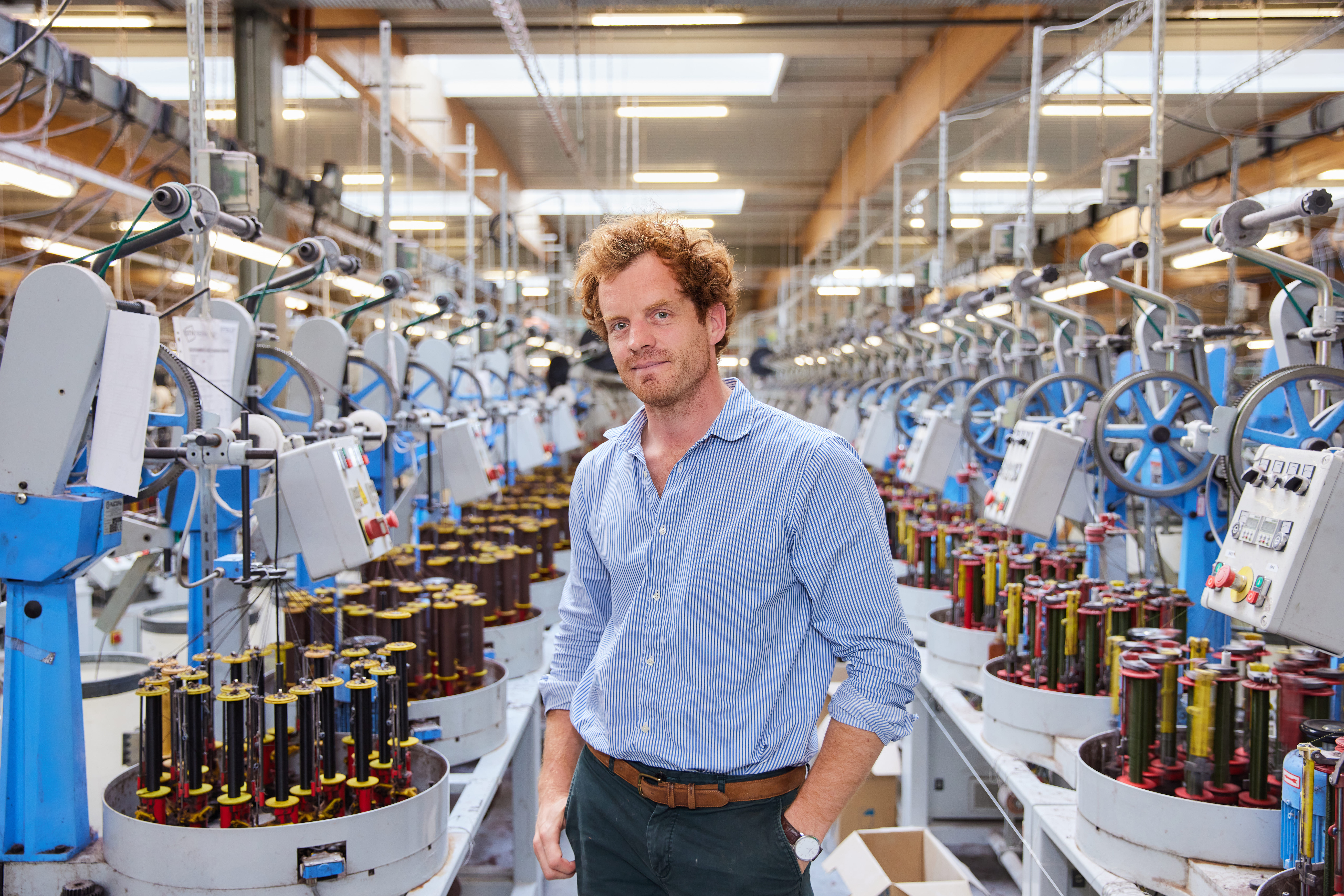 À Comines, le tressage haute technicité de STN