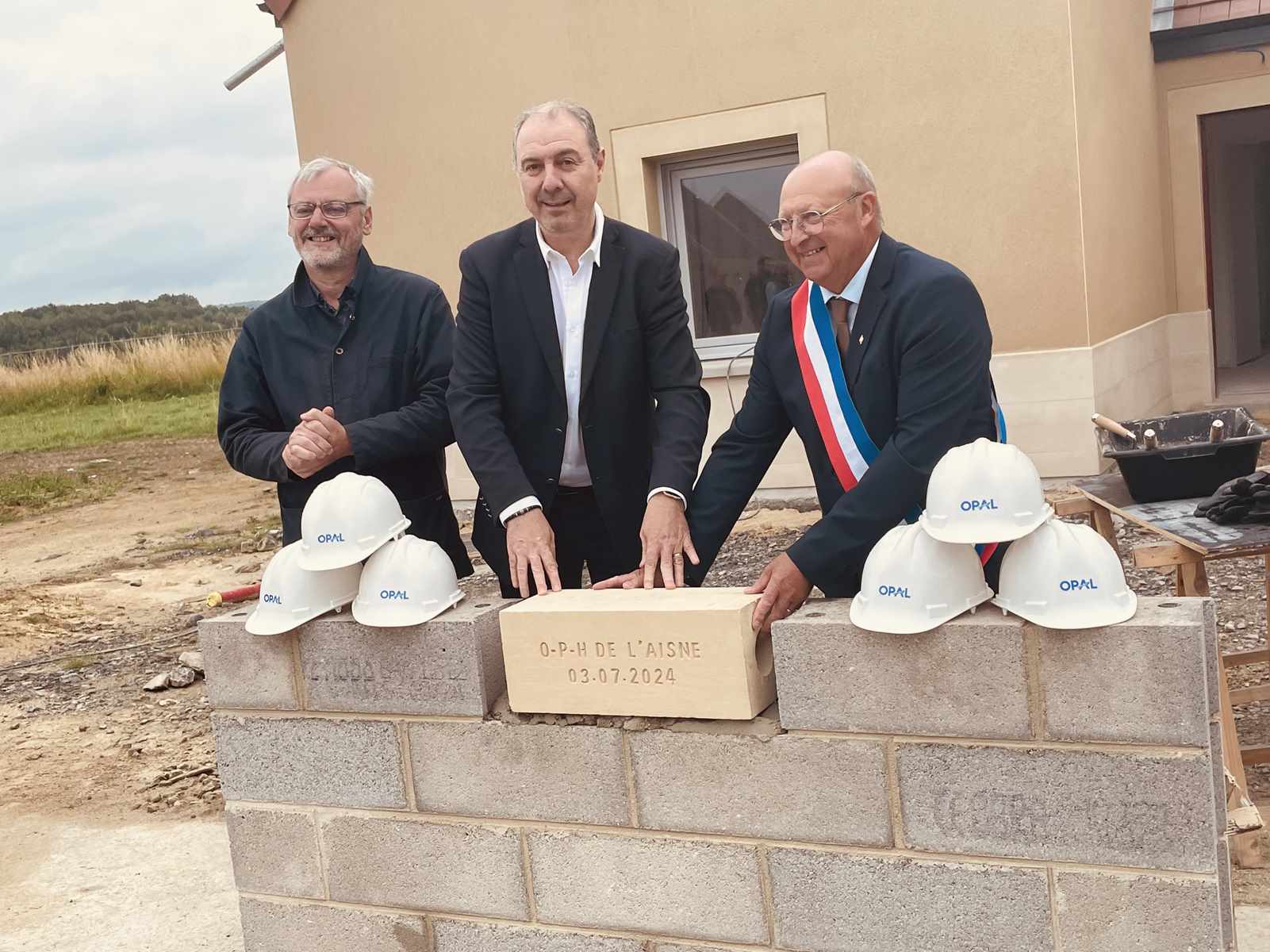 De nouveaux logements en construction