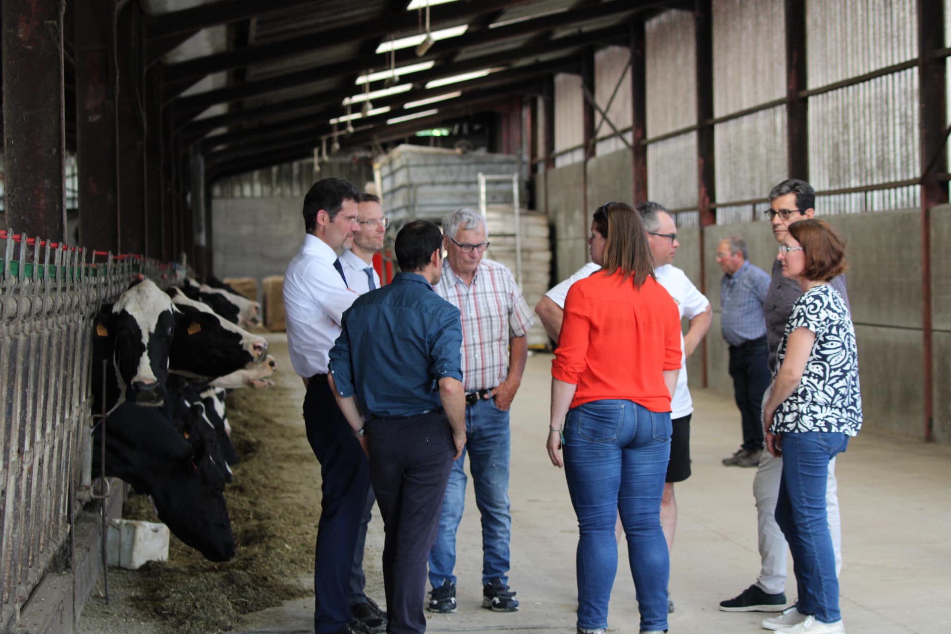 L’Union Laitière de la Meuse accueille le préfet et le sous-préfet de Verdun